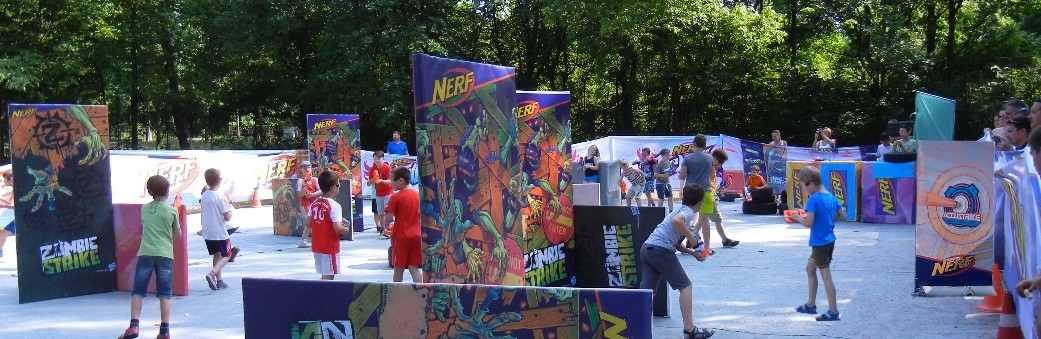 Giga NERF Battle